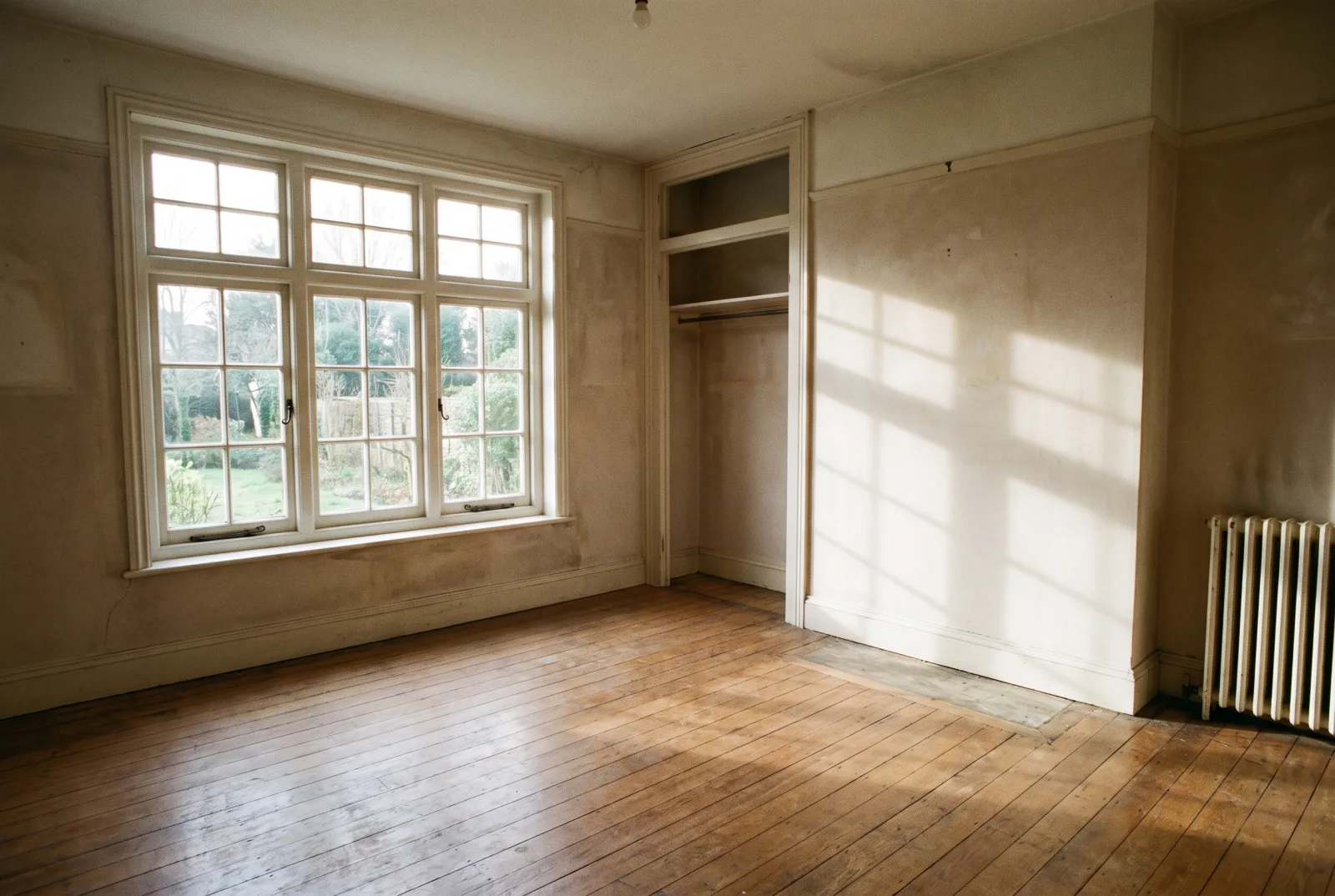 Interior of a San Diego property prepared for an estate sale